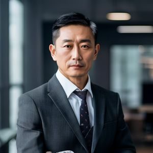 sm论坛创始人张维的职业形象照，西装简洁，神情专注，背景为简约办公室，传递沉稳可信的领导者气质